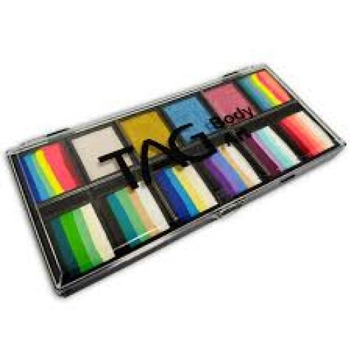 TAG Body Art Rainbow Fairy Garden Palette - Designed by Tamar David